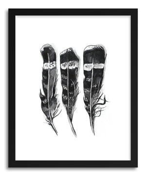 Fine art print Hawk Feathers by artist Amanda Paulson