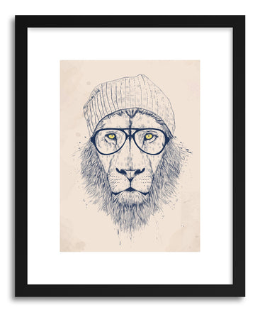Fine art print Cool Lion by artist Balazs Solti