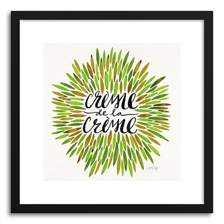 Art print Green Creme DeLa Creme by artist Cat Coquillette