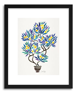 Art print Lemon Bonsai Orange by artist Cat Coquillette