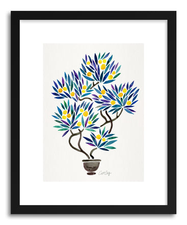 Art print Lemon Bonsai Orange by artist Cat Coquillette