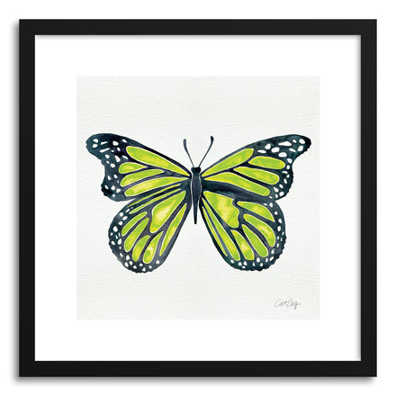 Art print Lime Butterfly by artist Cat Coquillette