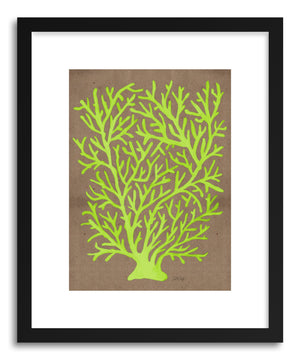 Art print Lime Coral by artist Cat Coquillette