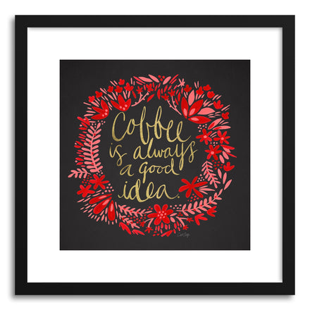 Fine art print Coffee Charcoal by artist Cat Coquillette