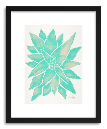 Art print Mint Aloe Vera by artist Cat Coquillette