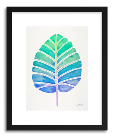 Art print Mint Ombre Alocasia by artist Cat Coquillette