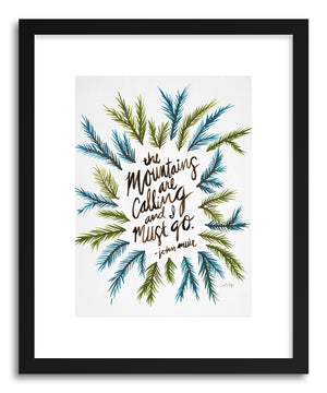 Art print Mountains Original by artist Cat Coquillette