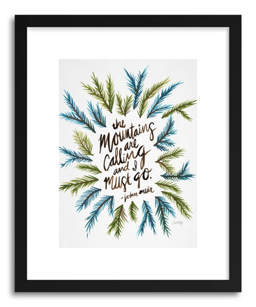 Art print Mountains Original by artist Cat Coquillette