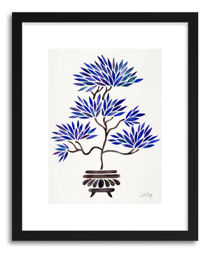 Art print Navy Bonsai by artist Cat Coquillette