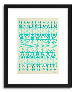 Art print Norwegian Blue on Cream by artist Cat Coquillette