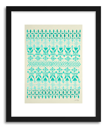Art print Norwegian Blue on Cream by artist Cat Coquillette