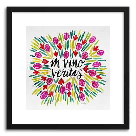 Art print Original Vino Veritas by artist Cat Coquillette