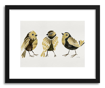 Fine art print Gold Finches by artist Cat Coquillette