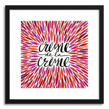 Art print Pink Creme DeLa Creme Tote by artist Cat Coquillette