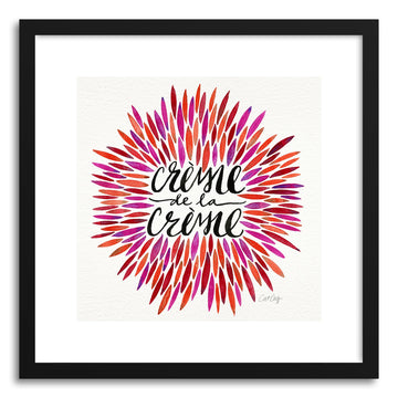 Art print Pink Creme DeLa Creme by artist Cat Coquillette