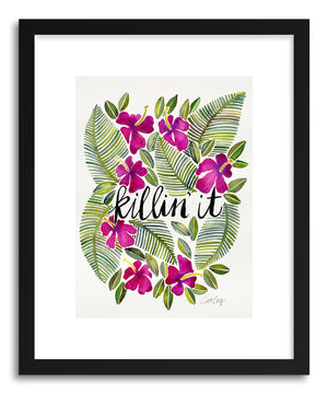 Art print Pink Killin It by artist Cat Coquillette