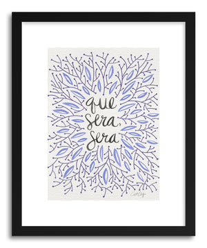 Art print Que Sera Sera Lavendar by artist Cat Coquillette