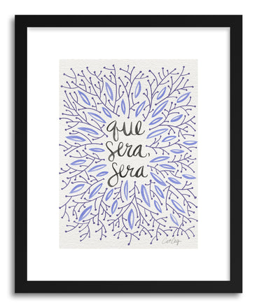 Art print Que Sera Sera Lavendar by artist Cat Coquillette