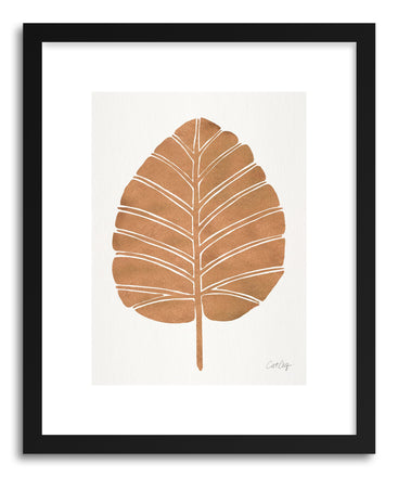 Art print Rose Gold Alocasia by artist Cat Coquillette