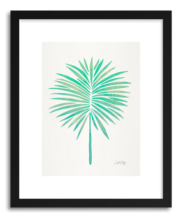 Art print Sea Foam Fan Palm by artist Cat Coquillette