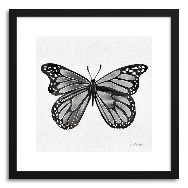 Art print Silver Butterfly by artist Cat Coquillette