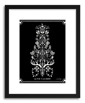 Art print White La Mort by artist Cat Coquillette