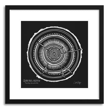 Art print White Quaking by artist Cat Coquillette