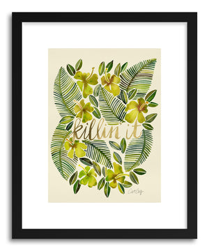 Art print Yellow Killin It by artist Cat Coquillette