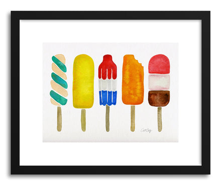 Fine art print Popsicles by artist Cat Coquillette