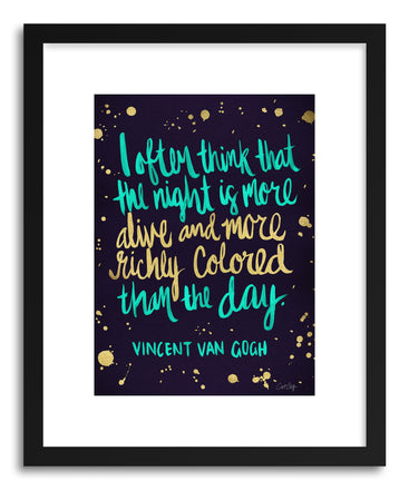 Fine art print Van Gogh Blue by artist Cat Coquillette