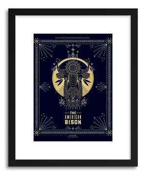 Art print Bison by artist Cat Coquillette