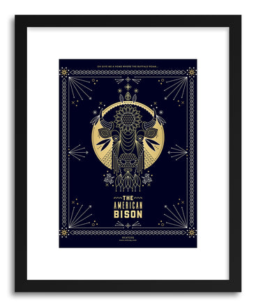 Art print Bison by artist Cat Coquillette