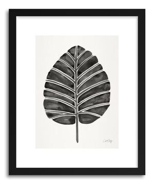 Art print Black Alocasia by artist Cat Coquillette
