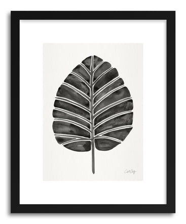 Art print Black Alocasia by artist Cat Coquillette