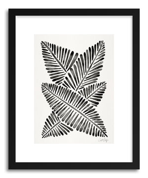 Art print Black Banana Leaves by artist Cat Coquillette