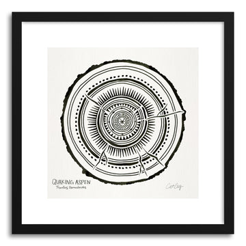 Art print Black Quaking by artist Cat Coquillette
