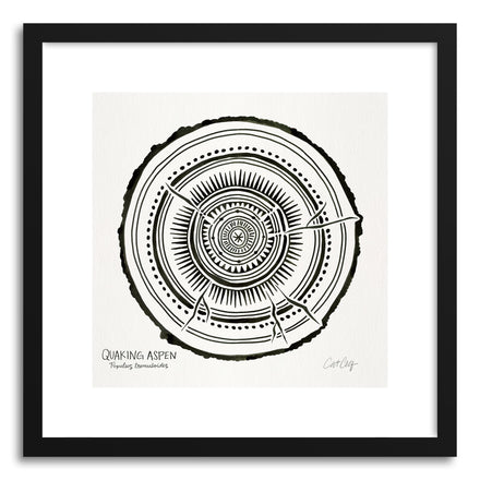 Art print Black Quaking by artist Cat Coquillette