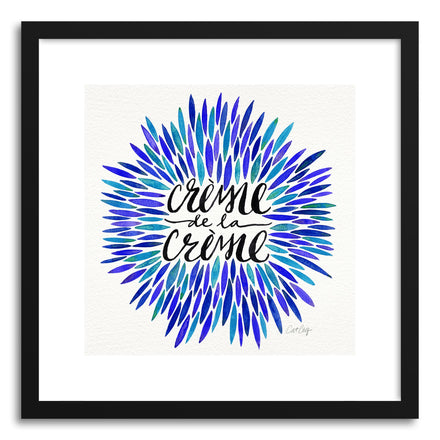 Art print Blues Creme DeLa Creme by artist Cat Coquillette