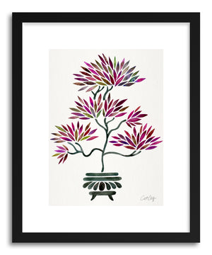 Art print Fuchsia Bonsai by artist Cat Coquillette