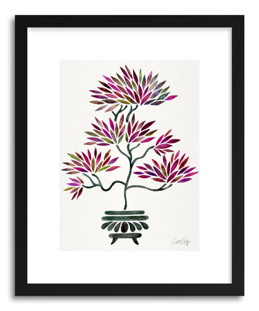 Art print Fuchsia Bonsai by artist Cat Coquillette