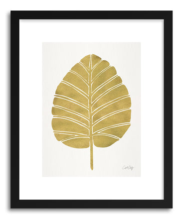 Art print Gold Alocasia by artist Cat Coquillette