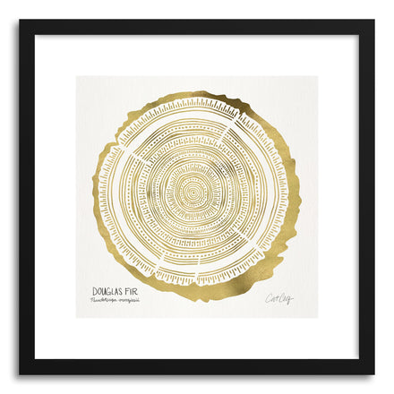 Art print Gold Douglas by artist Cat Coquillette