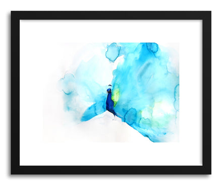 Fine art print Peacock III by artist Christine Lindstorm