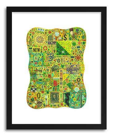Fine art print Material Obsession by artist Colin Johnson