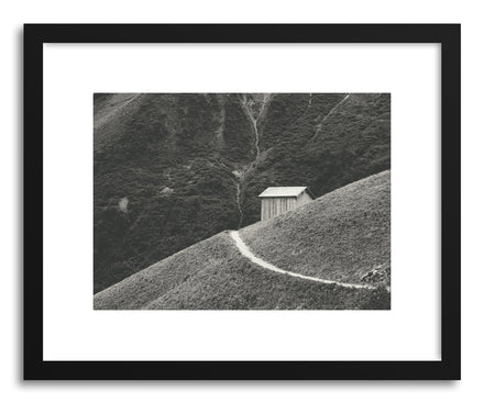 Fine art print Hillside Hut by artist Daniel Coulmann
