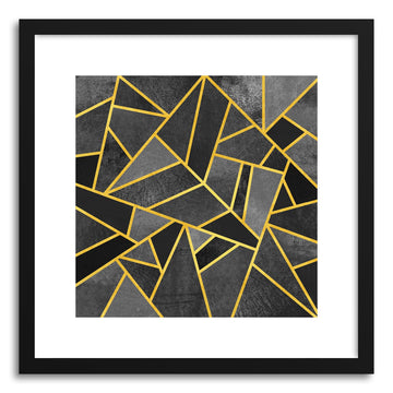 Fine art print Grey Stone by artist Elisabeth Fredriksson