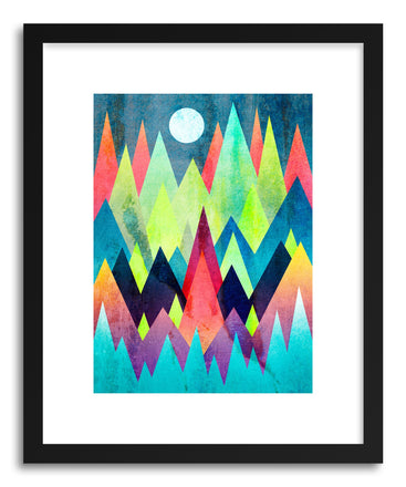 Fine art print Land Of Northern Lights by artist Elisabeth Fredriksson