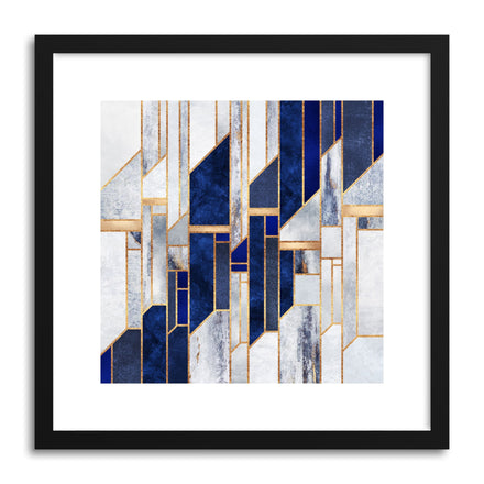 Art print Blue Winter Sky by artist Elisabeth Fredriksson