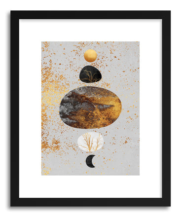 Art print Sun And Moon by artist Elisabeth Fredriksson