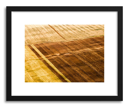 Art print Aerial by artist Evgeni Dinev in black frame